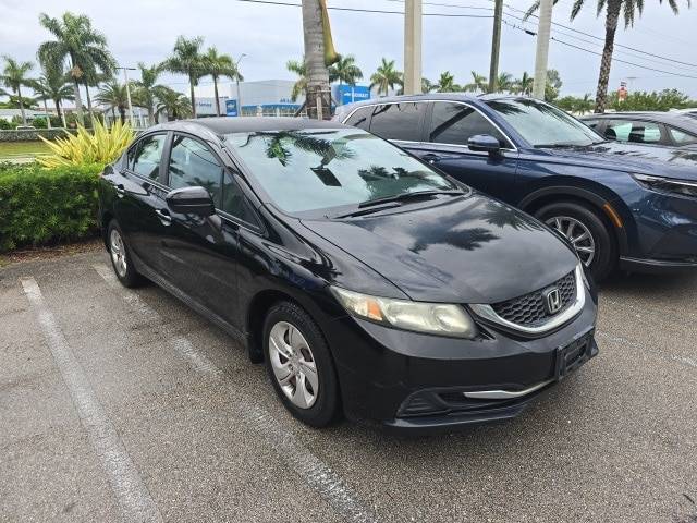 2015 Honda Civic LX — Sedan — 92,575 mi — Delray Beach, FL