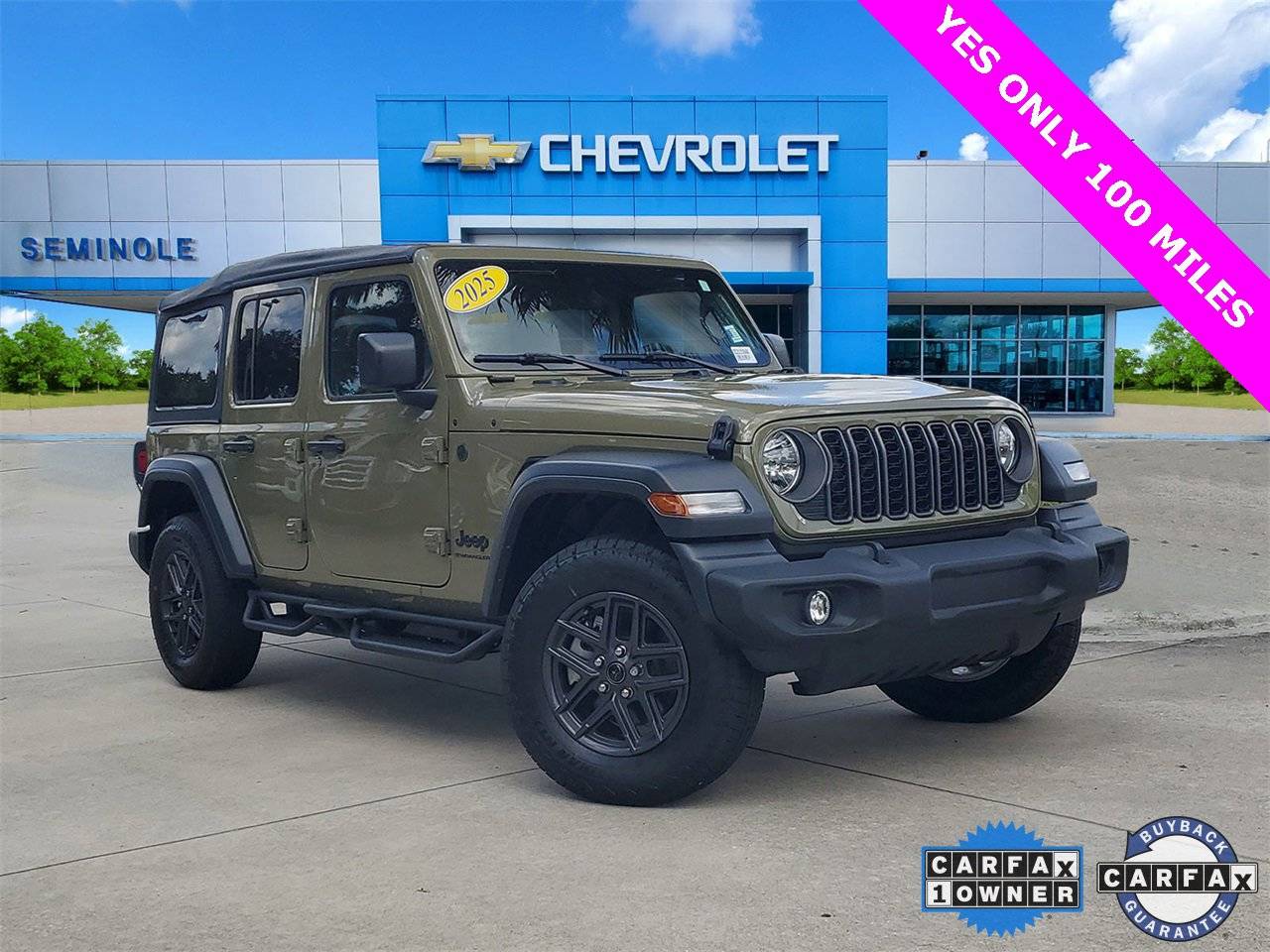 2025 Jeep Wrangler Sport S — SUV — 147 mi — Sanford, FL