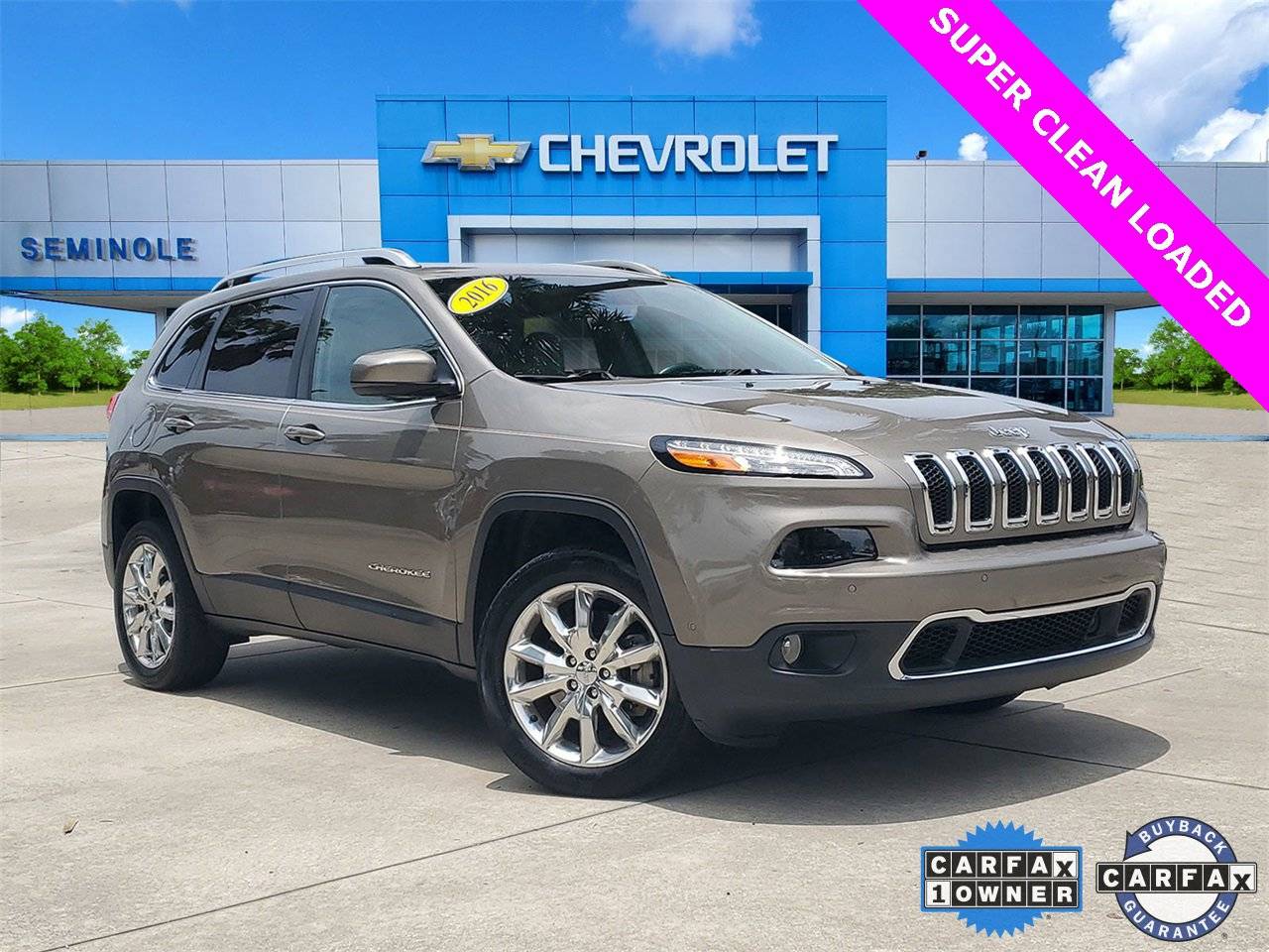 2016 Jeep Cherokee Limited — SUV — 30,539 mi — Sanford, FL