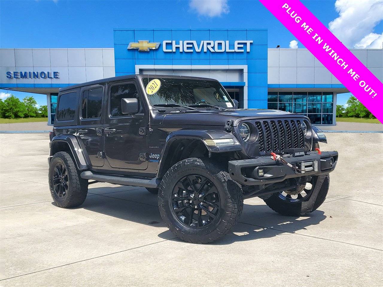2021 Jeep Wrangler Sahara 4xe — SUV — 52,148 mi — Sanford, FL