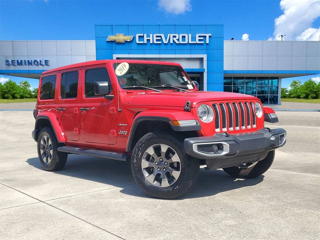 2019 Jeep Wrangler Sahara — SUV — 68,495 mi — Sanford, FL