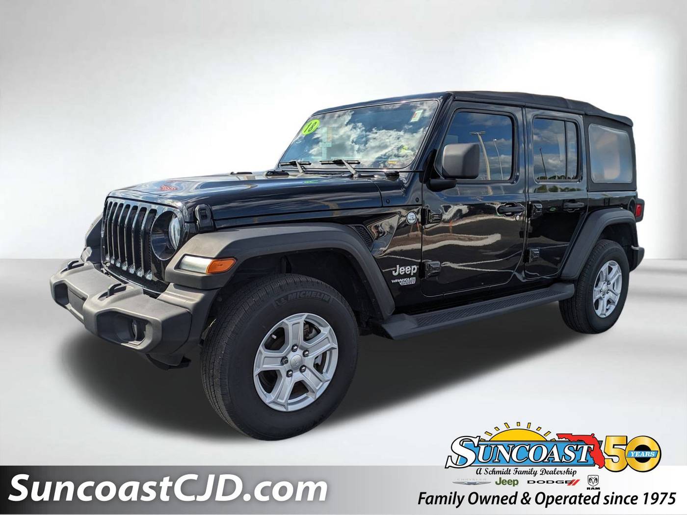2018 Jeep Wrangler Sport S — SUV — 44,697 mi — Seminole, FL