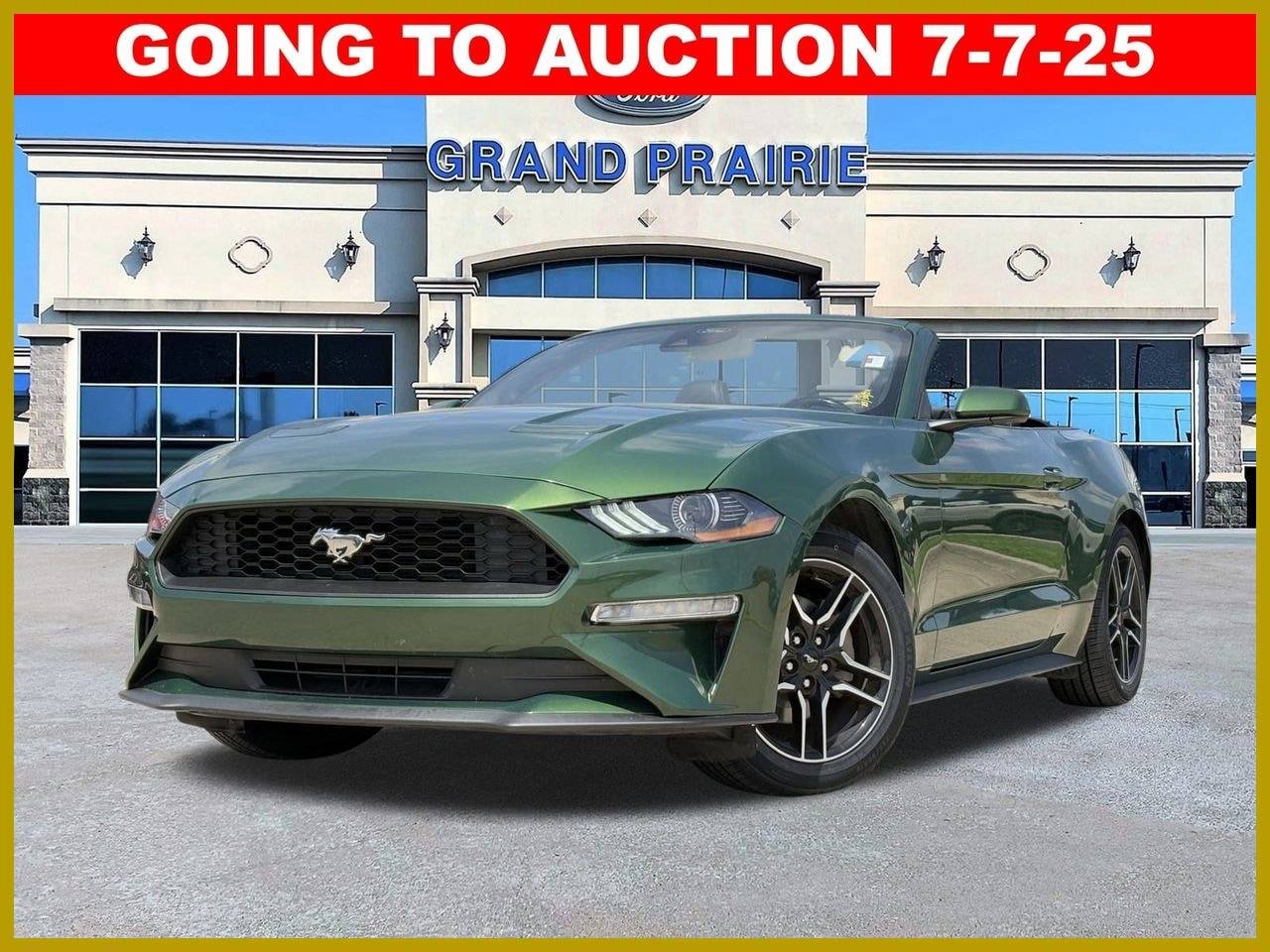 2023 Ford Mustang EcoBoost Premium — Convertible — 60,518 mi — Grand Prairie, TX