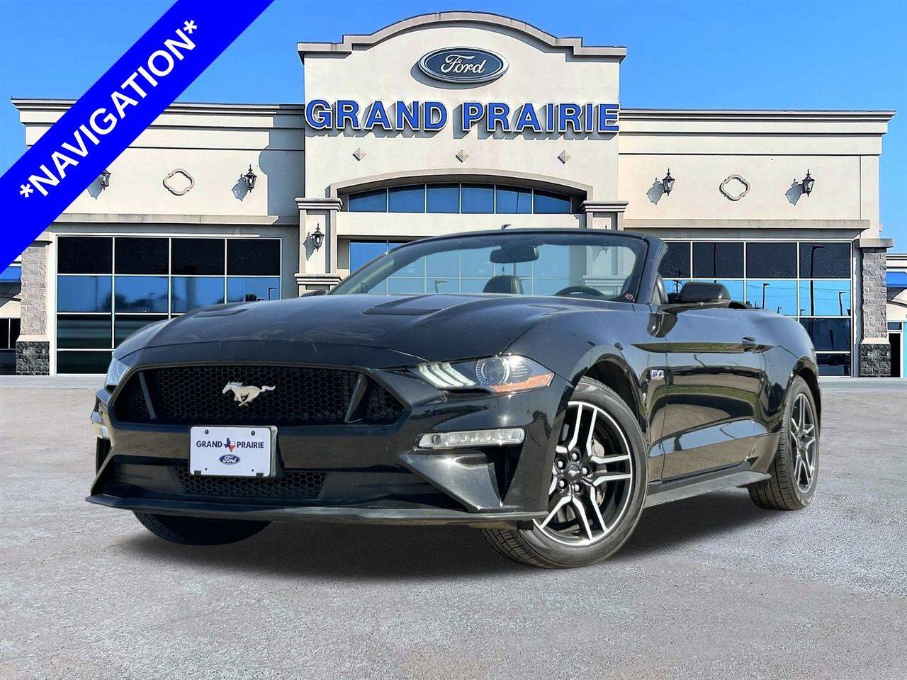 2019 Ford Mustang GT Premium — Convertible — 63,368 mi — Grand Prairie, TX