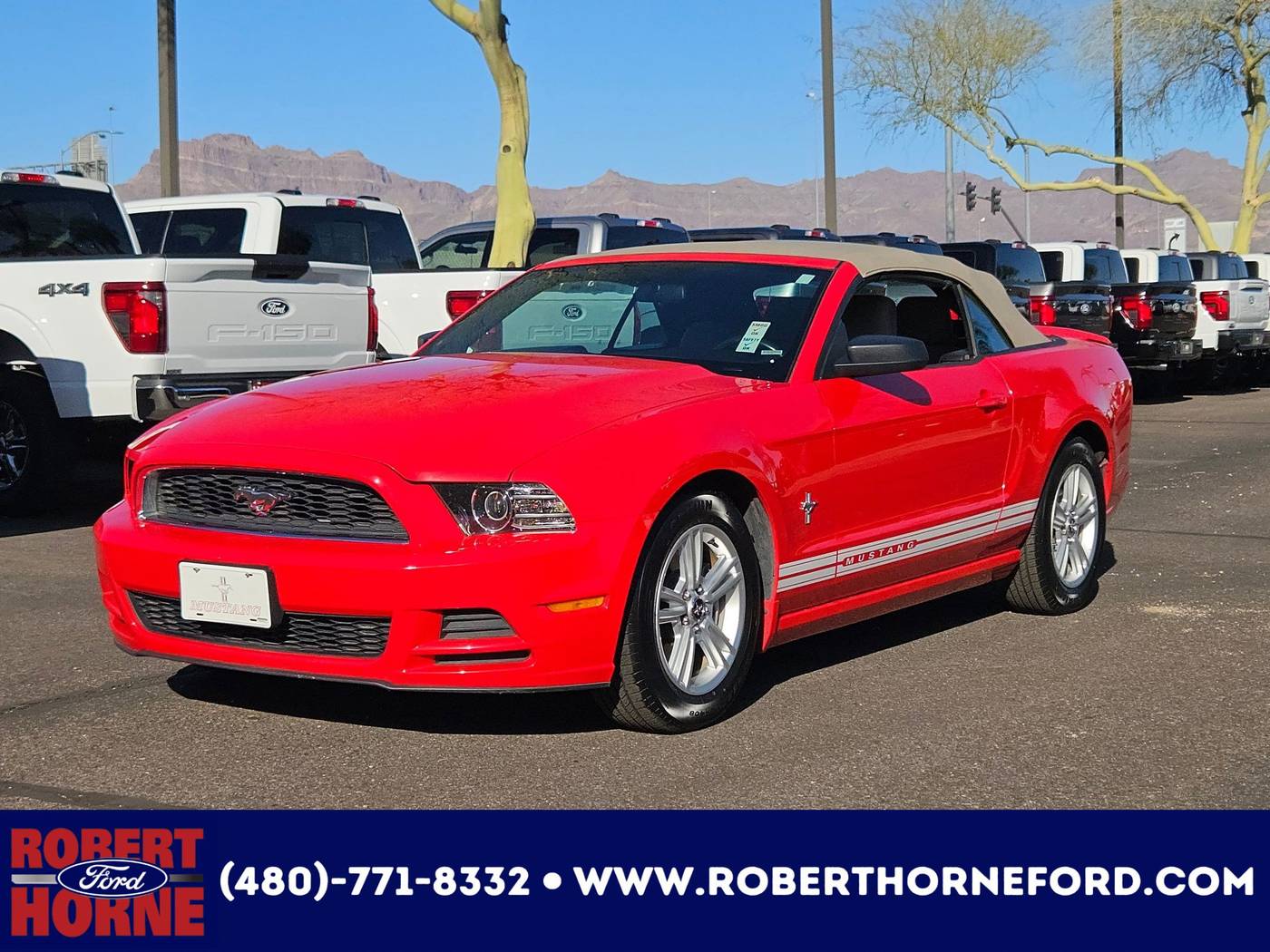 2013 Ford Mustang V6 — Convertible — 57,484 mi — Apache Junction, AZ