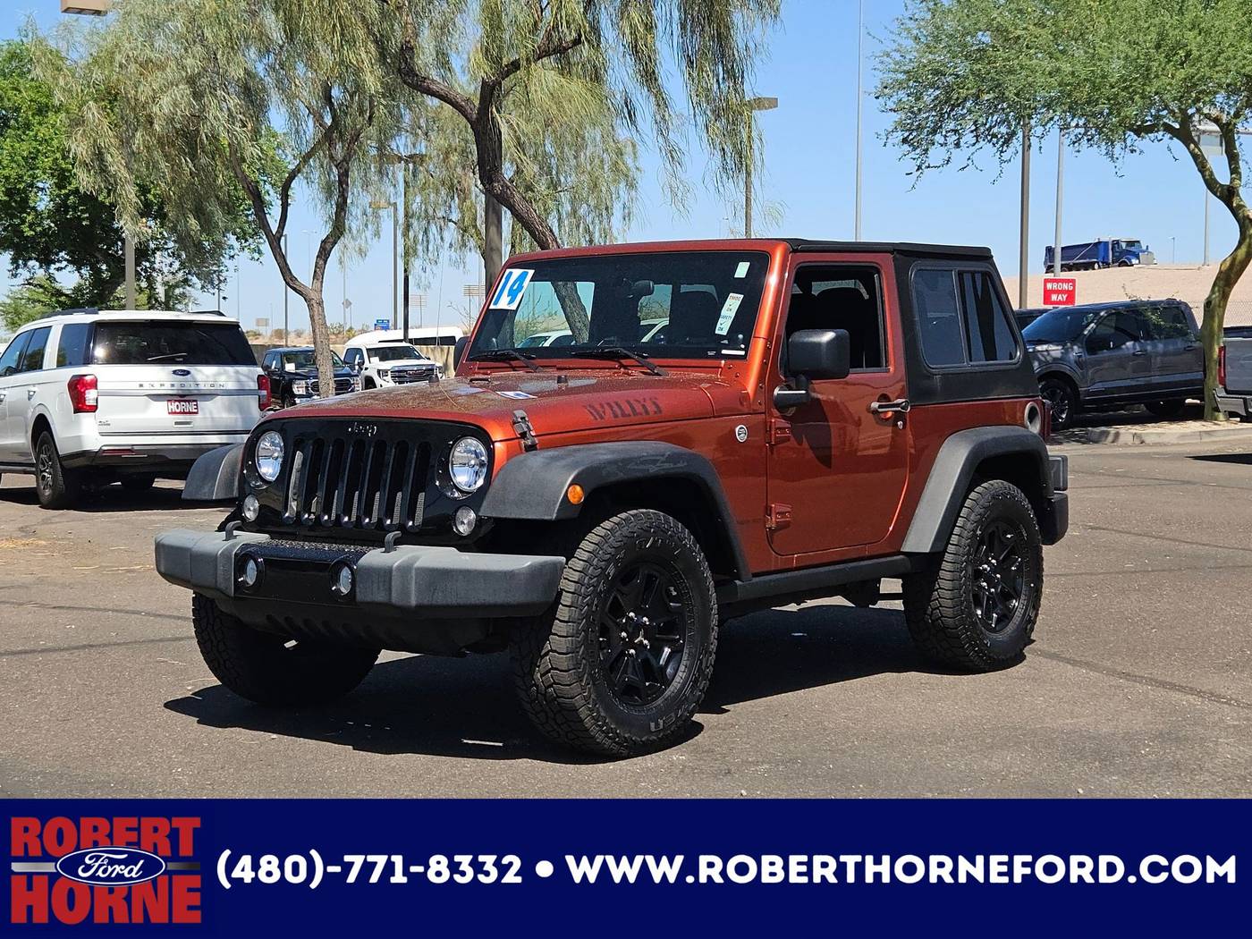 2014 Jeep Wrangler Willys Wheeler — SUV — 42,779 mi — Apache Junction, AZ