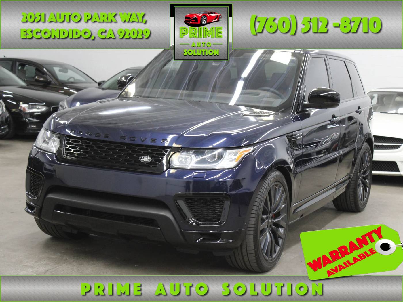 2016 Land Rover Range Rover Sport Dynamic — SUV — 96,657 mi — Escondido, CA