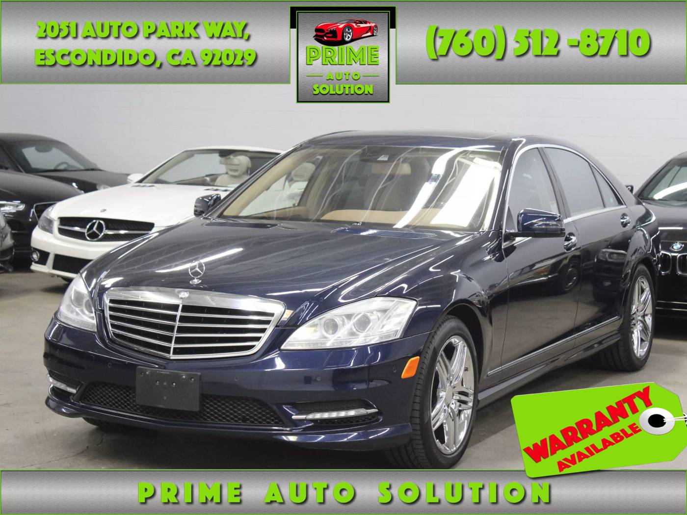 2013 Mercedes-Benz S-Class S 550 — Sedan — 122,850 mi — Escondido, CA