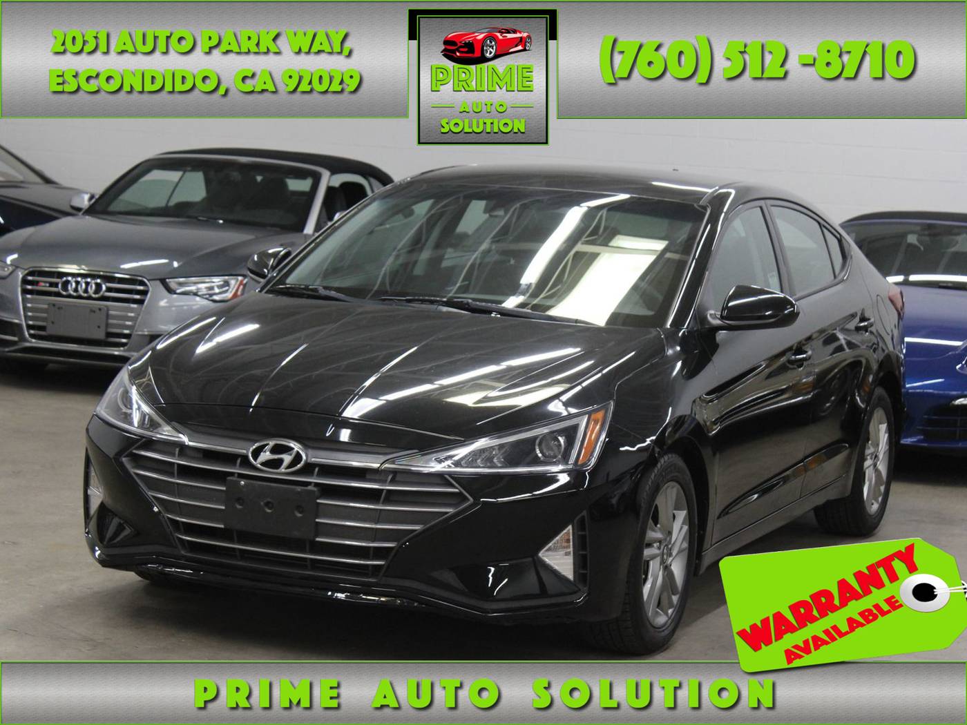 2020 Hyundai Elantra SEL — Sedan — 77,428 mi — Escondido, CA