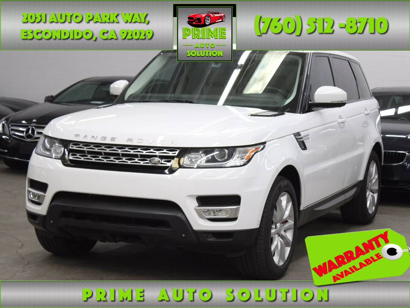 2015 Land Rover Range Rover Sport Supercharged — SUV — 116,071 mi — Escondido, CA