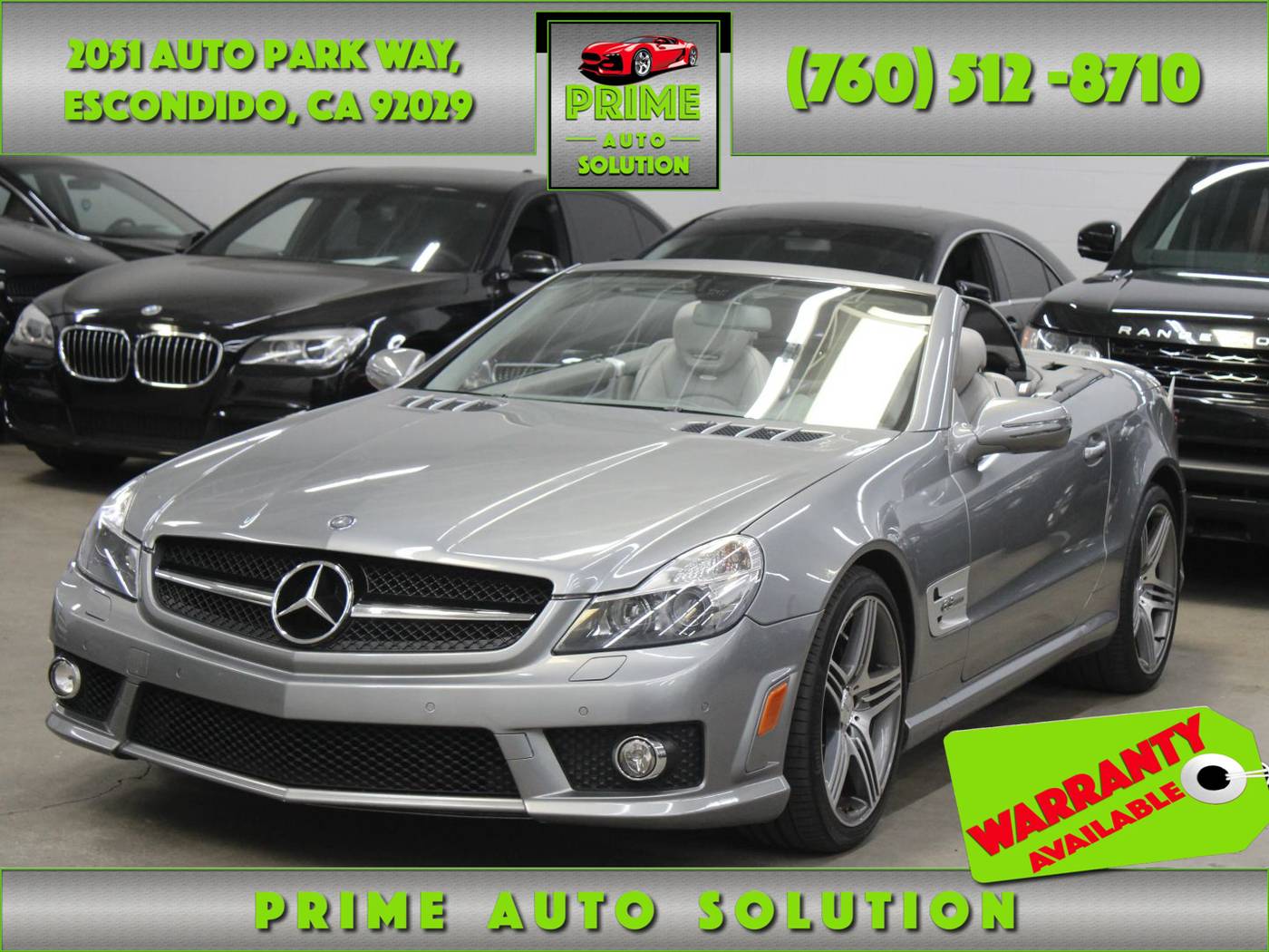 2011 Mercedes-Benz SL SL 63 AMG — Convertible — 64,614 mi — Escondido, CA
