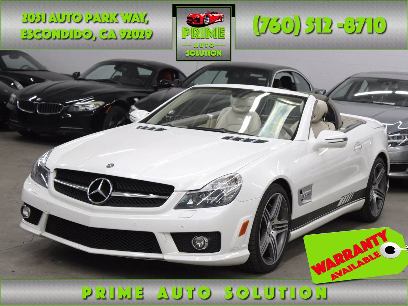 2009 Mercedes-Benz SL SL 63 AMG — Convertible — 48,565 mi — Escondido, CA