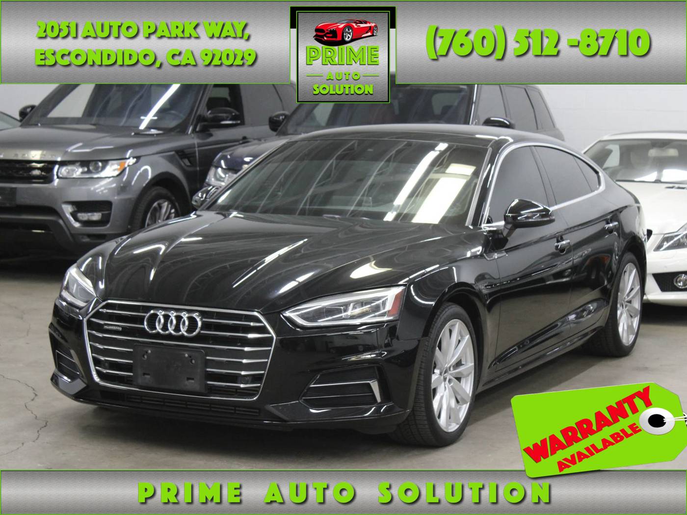 2018 Audi A5 Premium Plus — Hatchback — 113,685 mi — Escondido, CA