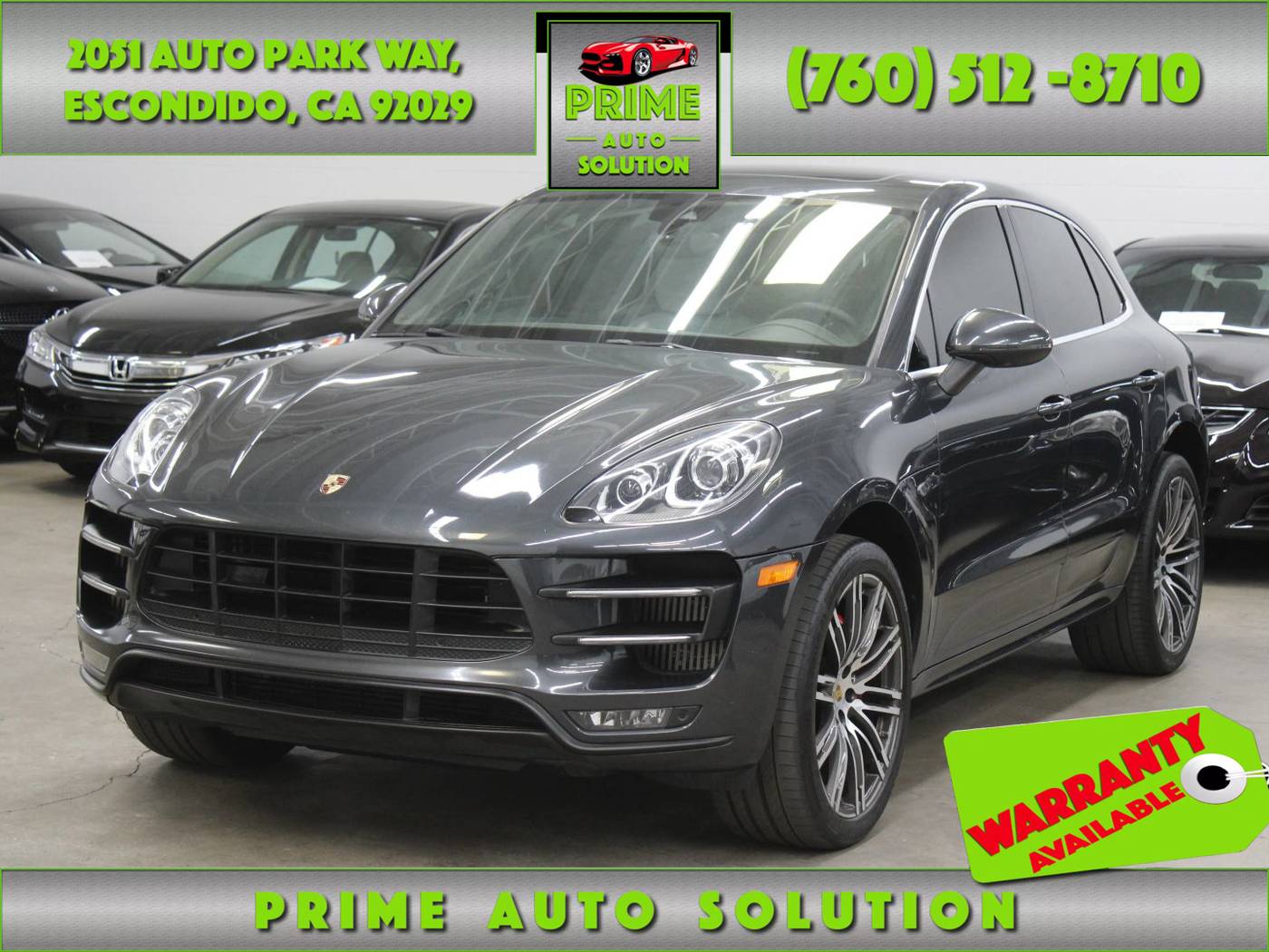 2018 Porsche Macan Turbo — SUV — 92,093 mi — Escondido, CA