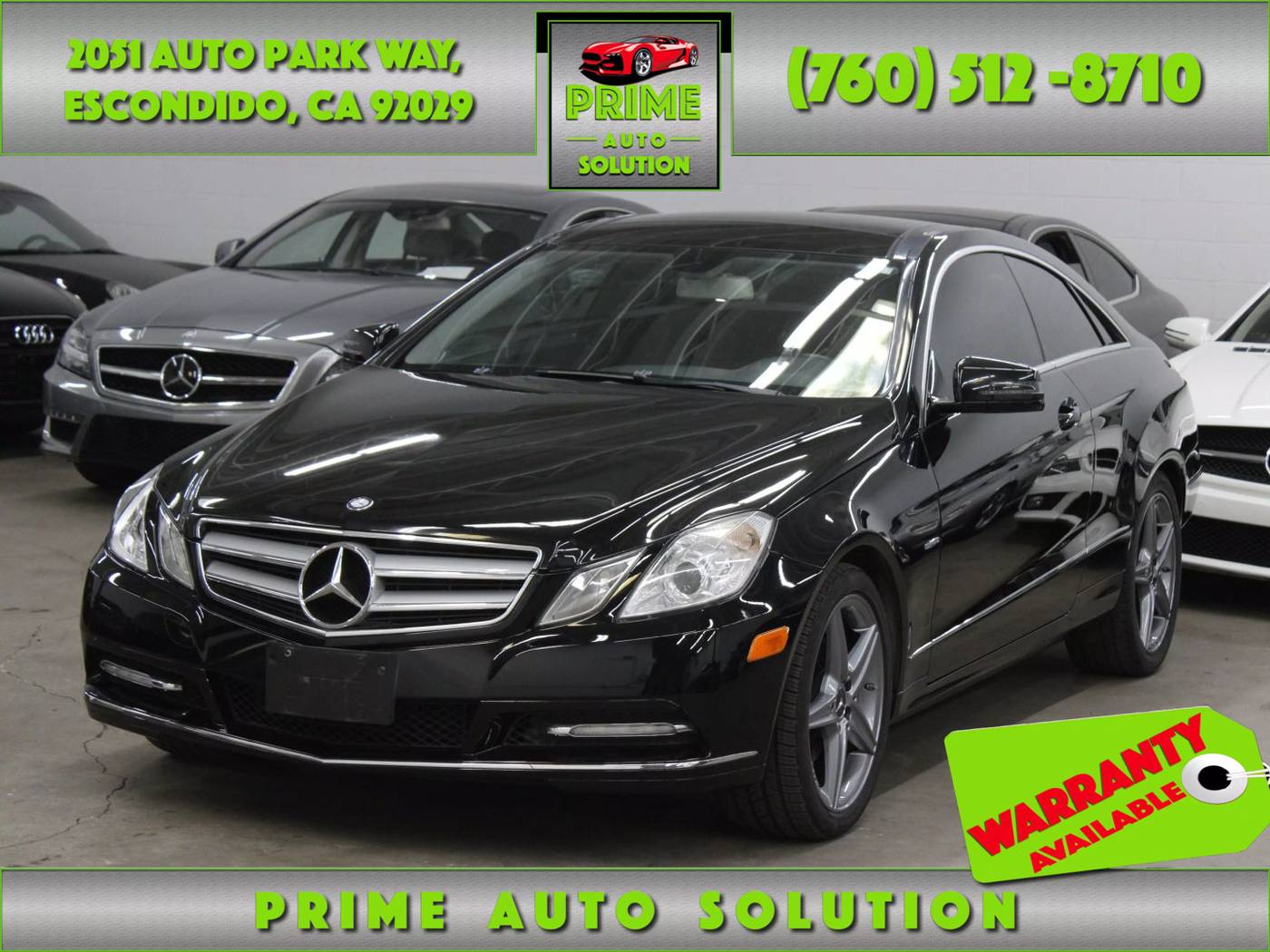 2012 Mercedes-Benz E-Class E 350 — Coupe — 110,447 mi — Escondido, CA