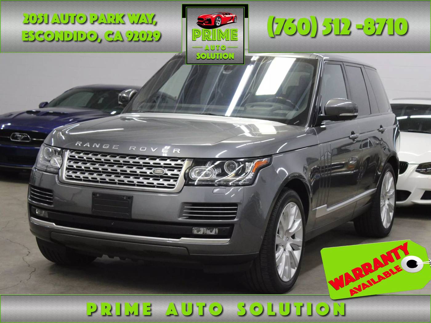 2016 Land Rover Range Rover Supercharged — SUV — 81,869 mi — Escondido, CA