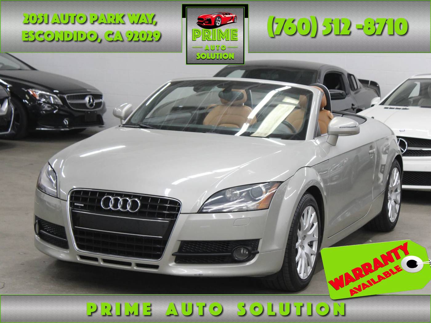 2009 Audi TT Premium Plus — Convertible — 92,630 mi — Escondido, CA