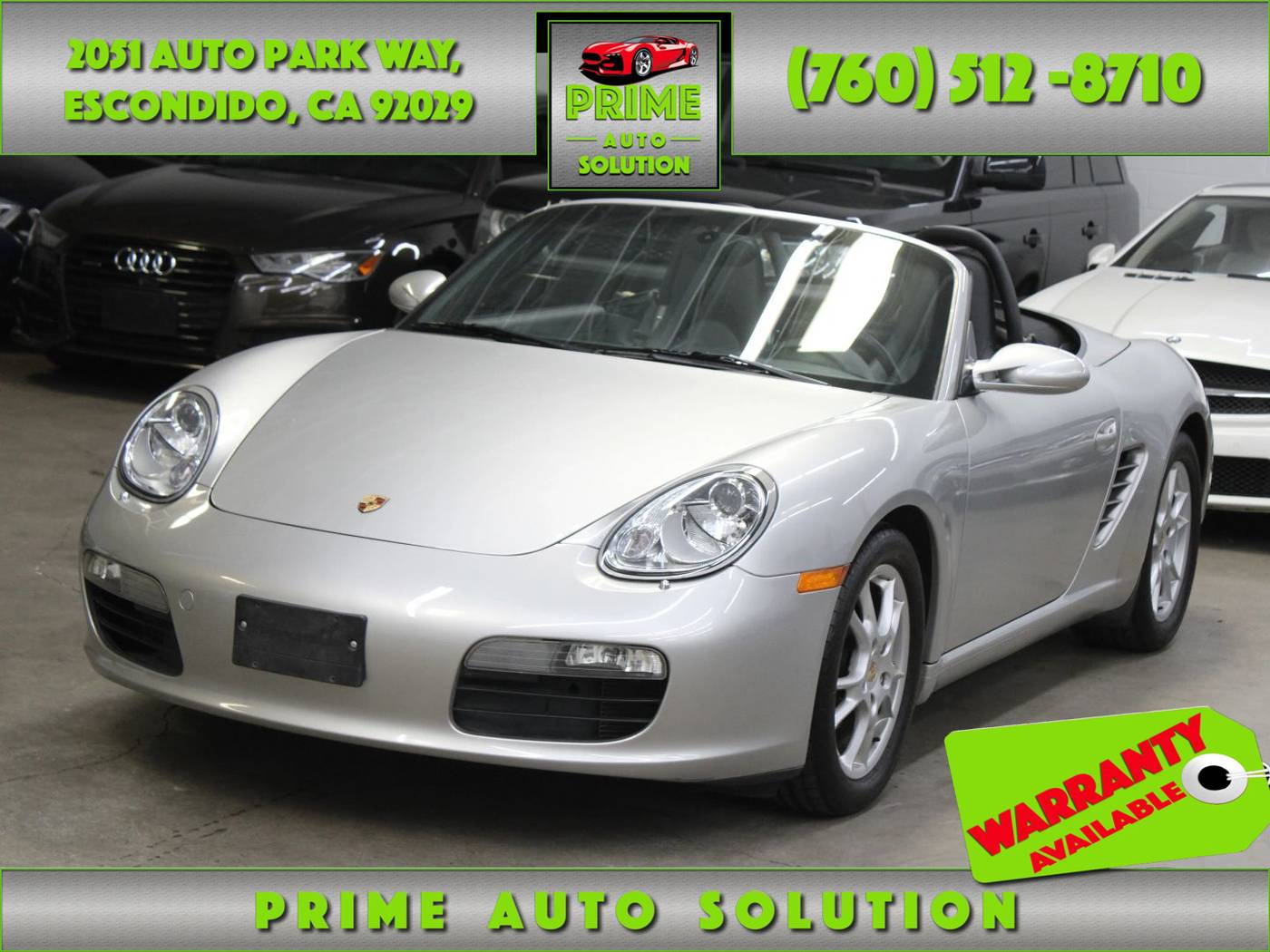 2006 Porsche Boxster Standard — Convertible — 88,387 mi — Escondido, CA
