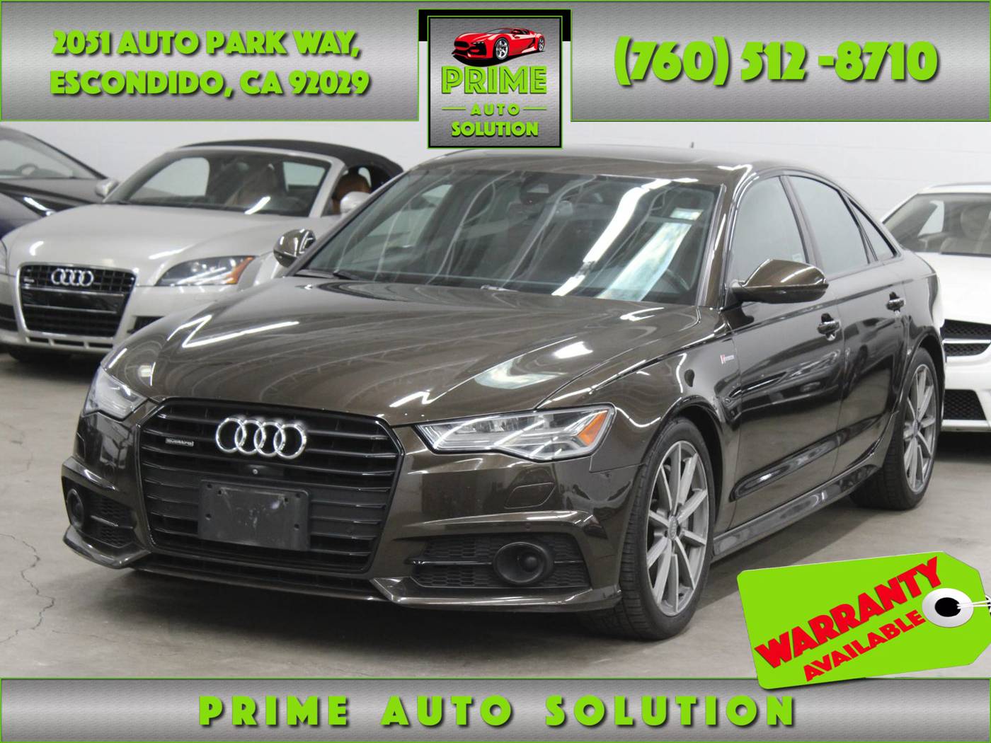 2017 Audi A6 Premium Plus — Sedan — 77,257 mi — Escondido, CA