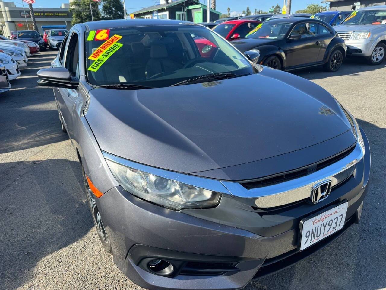 2016 Honda Civic EX-T — Sedan — 127,575 mi — Oceanside, CA
