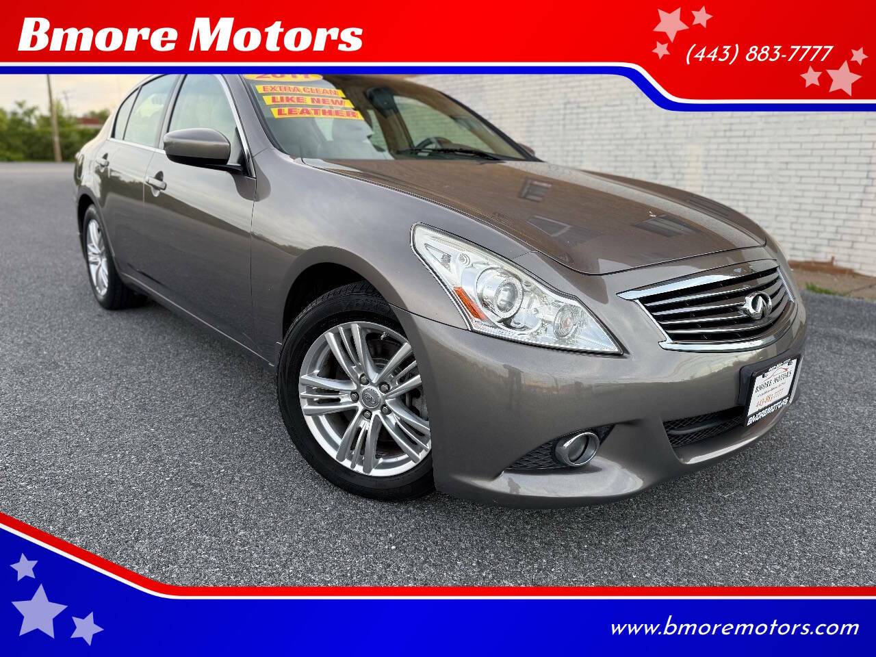 2011 INFINITI G G37x — Sedan — 114,133 mi — Baltimore, MD