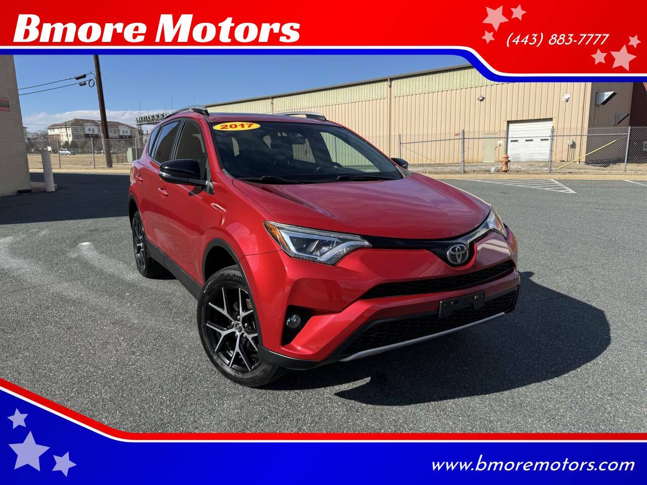 2017 Toyota RAV4 SE — SUV — 143,964 mi — Baltimore, MD