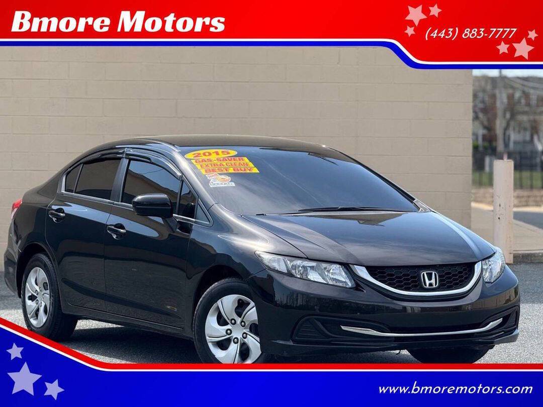 2015 Honda Civic LX — Sedan — 135,524 mi — Baltimore, MD