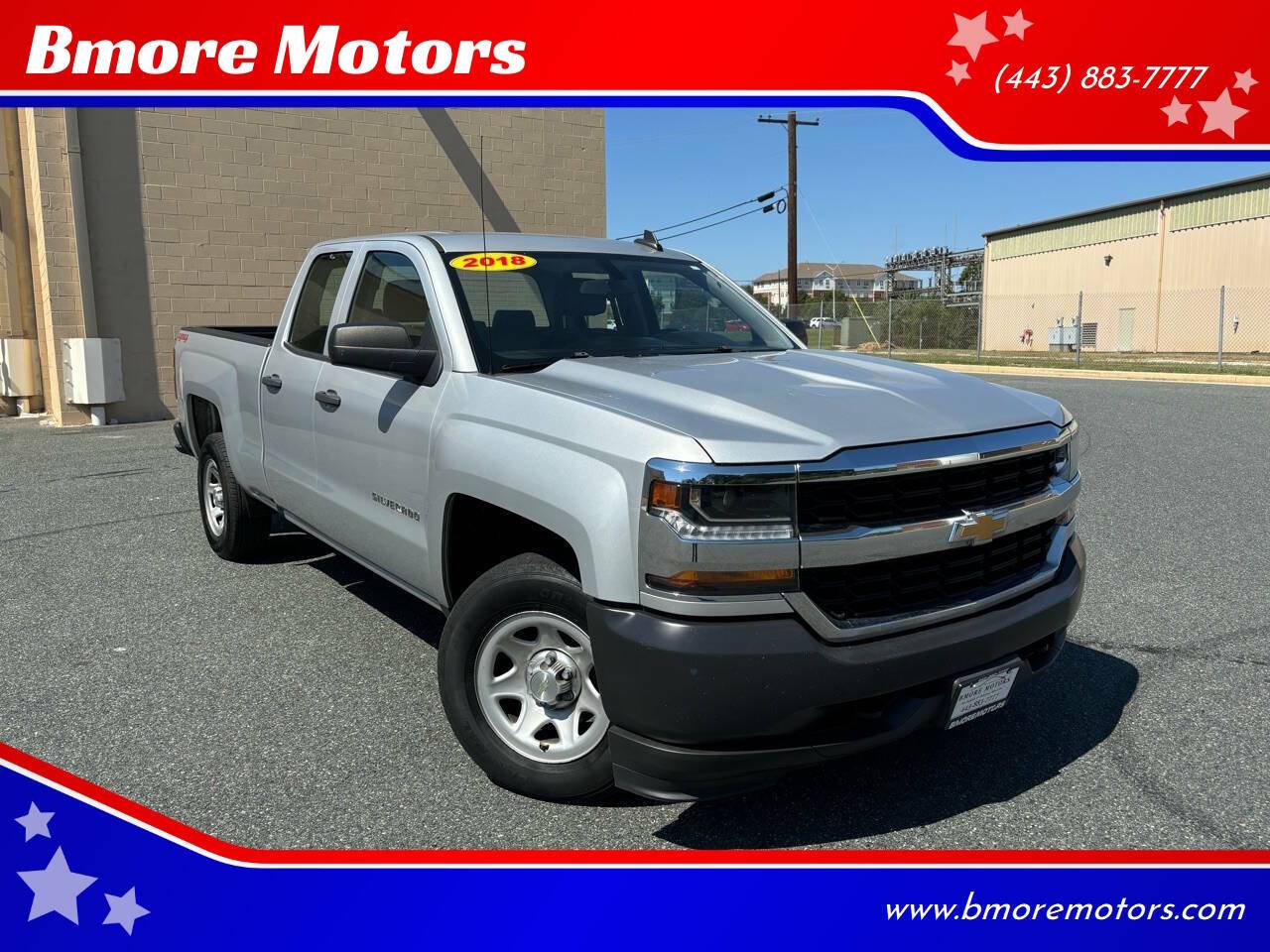 2018 Chevrolet Silverado 1500 WT — Pickup Truck — 119,333 mi — Baltimore, MD