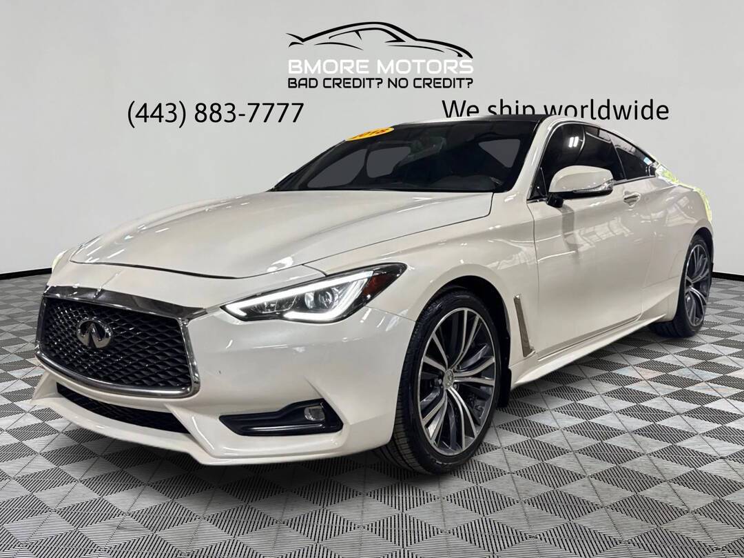 2018 INFINITI Q60 3.0t LUXE — Coupe — 69,573 mi — Baltimore, MD