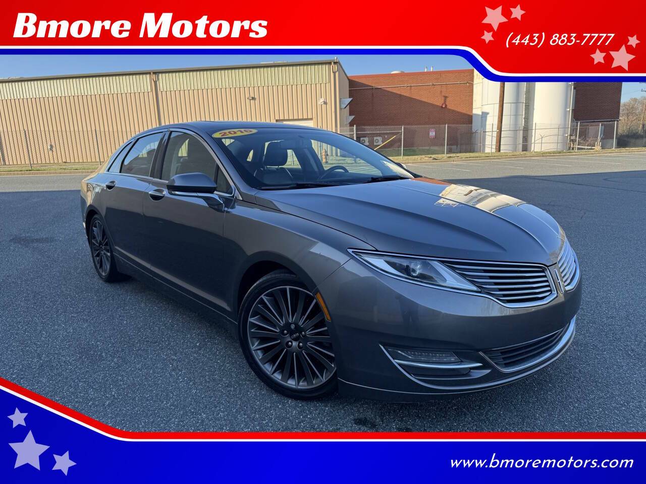 2016 Lincoln MKZ FWD — Sedan — 80,770 mi — Baltimore, MD