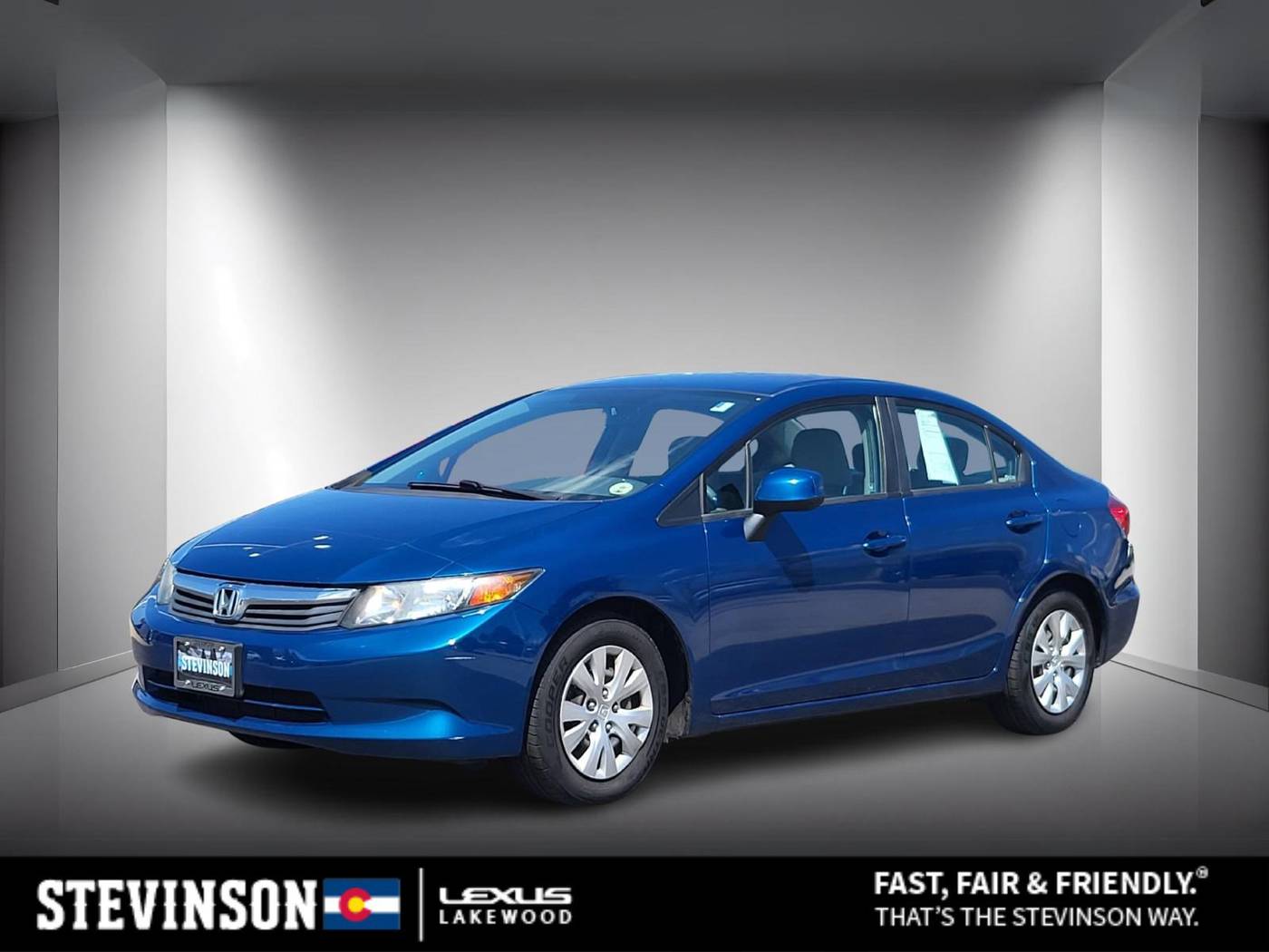 2012 Honda Civic LX — Sedan — 75,453 mi — Lakewood, CO