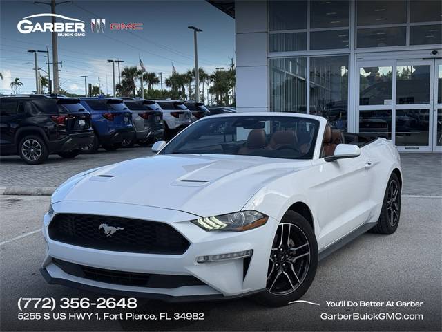 2021 Ford Mustang EcoBoost Premium — Convertible — 87,575 mi — Fort Pierce, FL