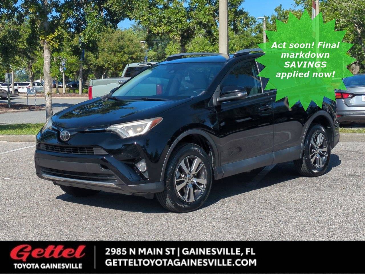 2018 Toyota RAV4 XLE — SUV — 111,310 mi — Gainesville, FL