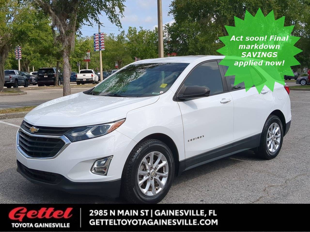 2020 Chevrolet Equinox LS — SUV — 71,299 mi — Gainesville, FL