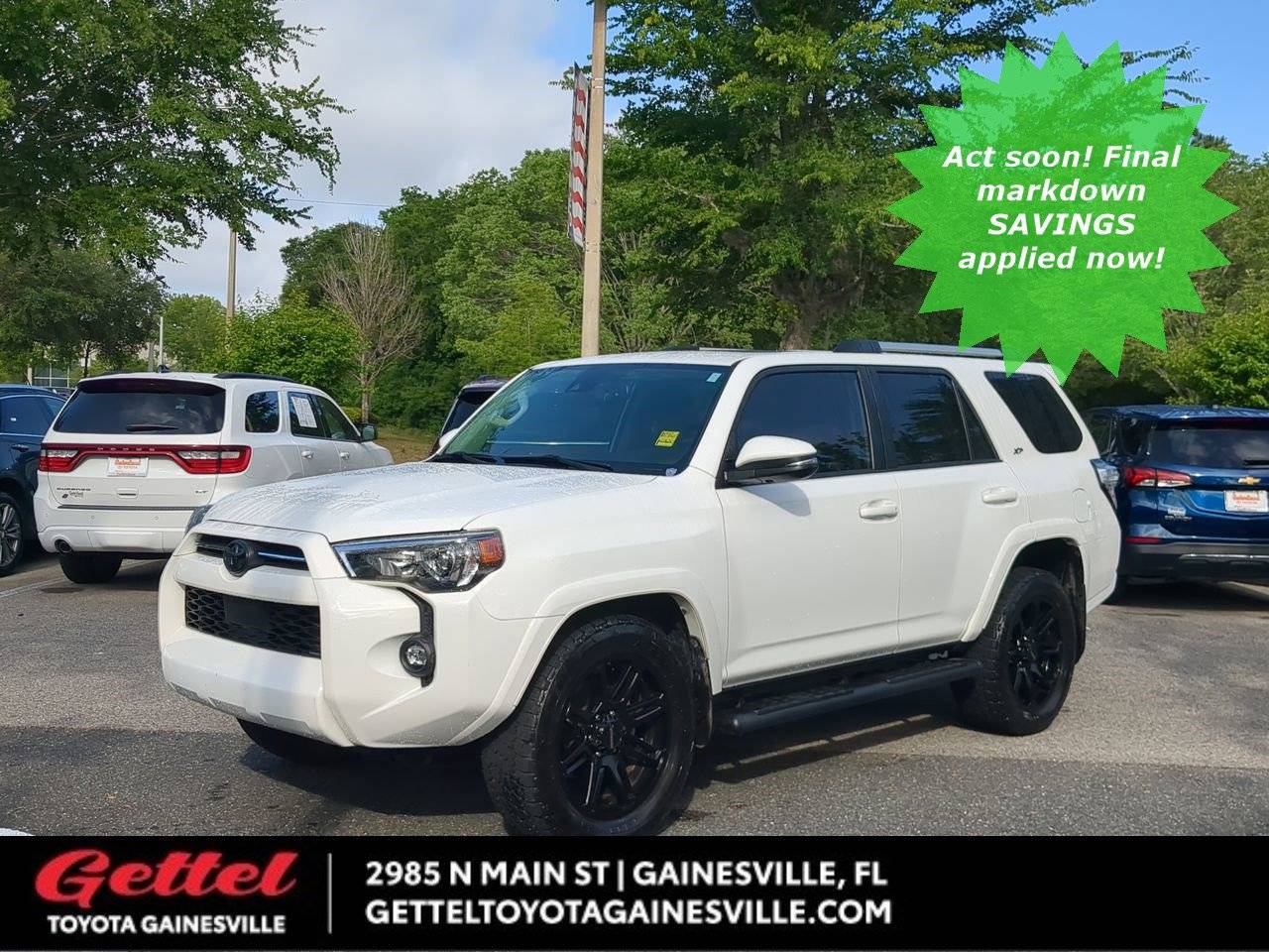 2021 Toyota 4Runner SR5 Premium — SUV — 57,871 mi — Gainesville, FL