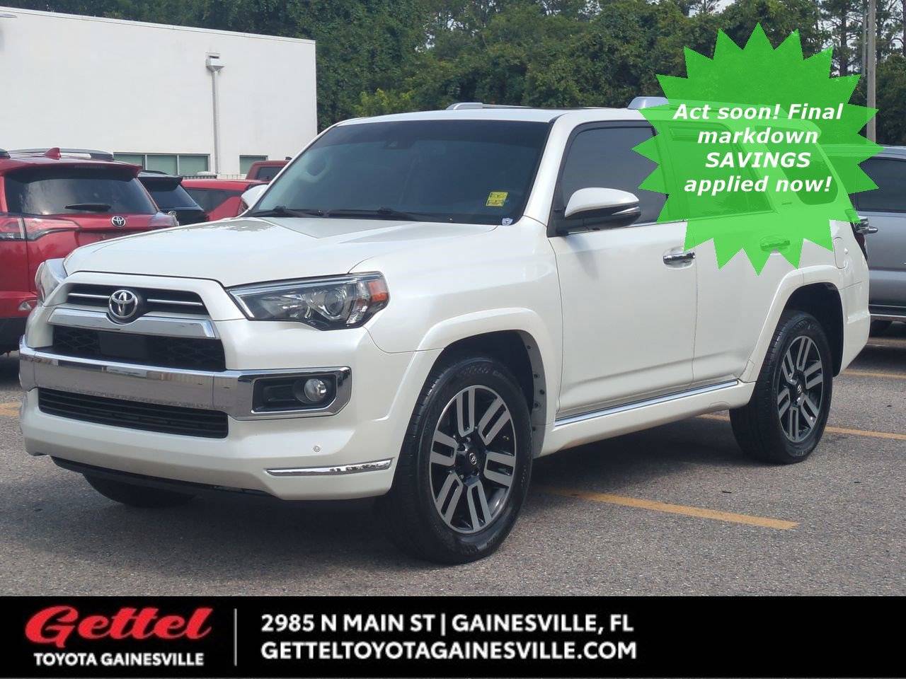 2020 Toyota 4Runner Limited — SUV — 141,885 mi — Gainesville, FL