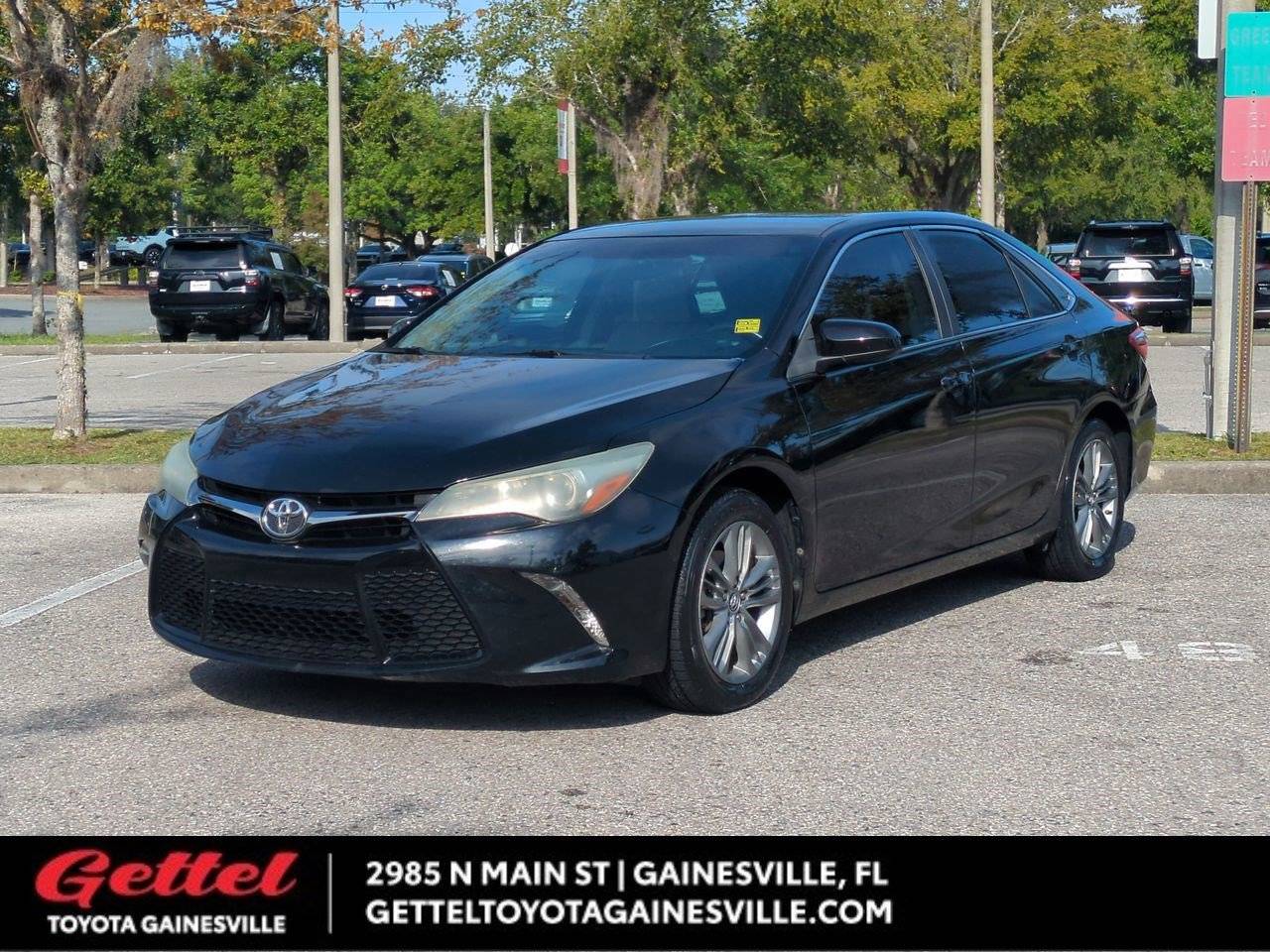 2015 Toyota Camry SE — Sedan — 72,014 mi — Gainesville, FL