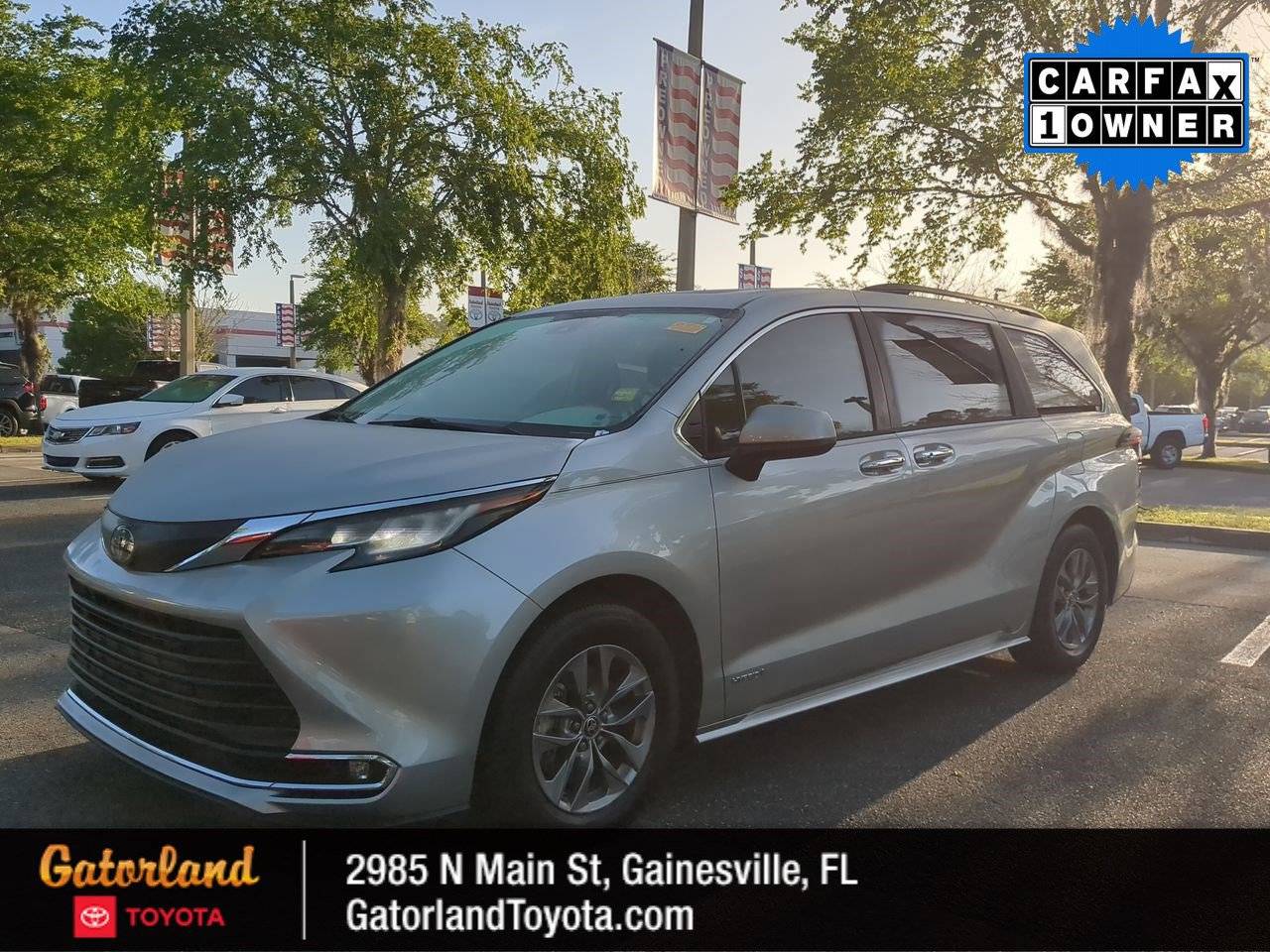 2021 Toyota Sienna XLE — Minivan — 60,525 mi — Gainesville, FL