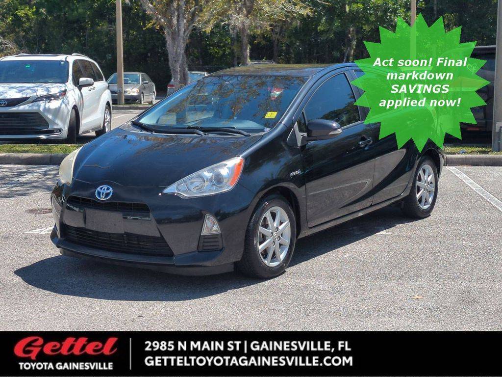 2012 Toyota Prius c Four — Hatchback — 110,108 mi — Gainesville, FL