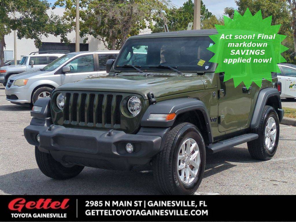 2023 Jeep Wrangler Sport S — SUV — 22,082 mi — Gainesville, FL
