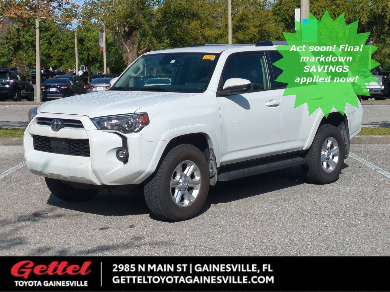 2023 Toyota 4Runner SR5 — SUV — 29,438 mi — Gainesville, FL