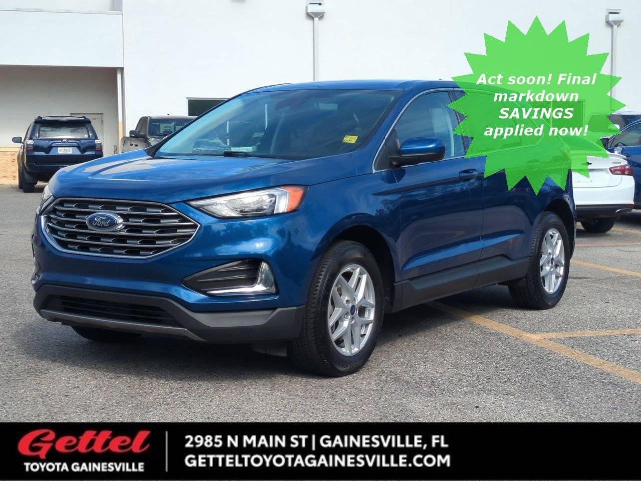 2022 Ford Edge SEL — SUV — 56,443 mi — Gainesville, FL