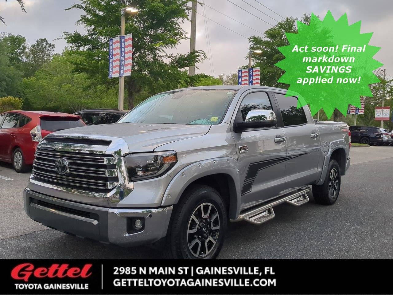 2021 Toyota Tundra 1794 Edition — Pickup Truck — 106,381 mi — Gainesville, FL