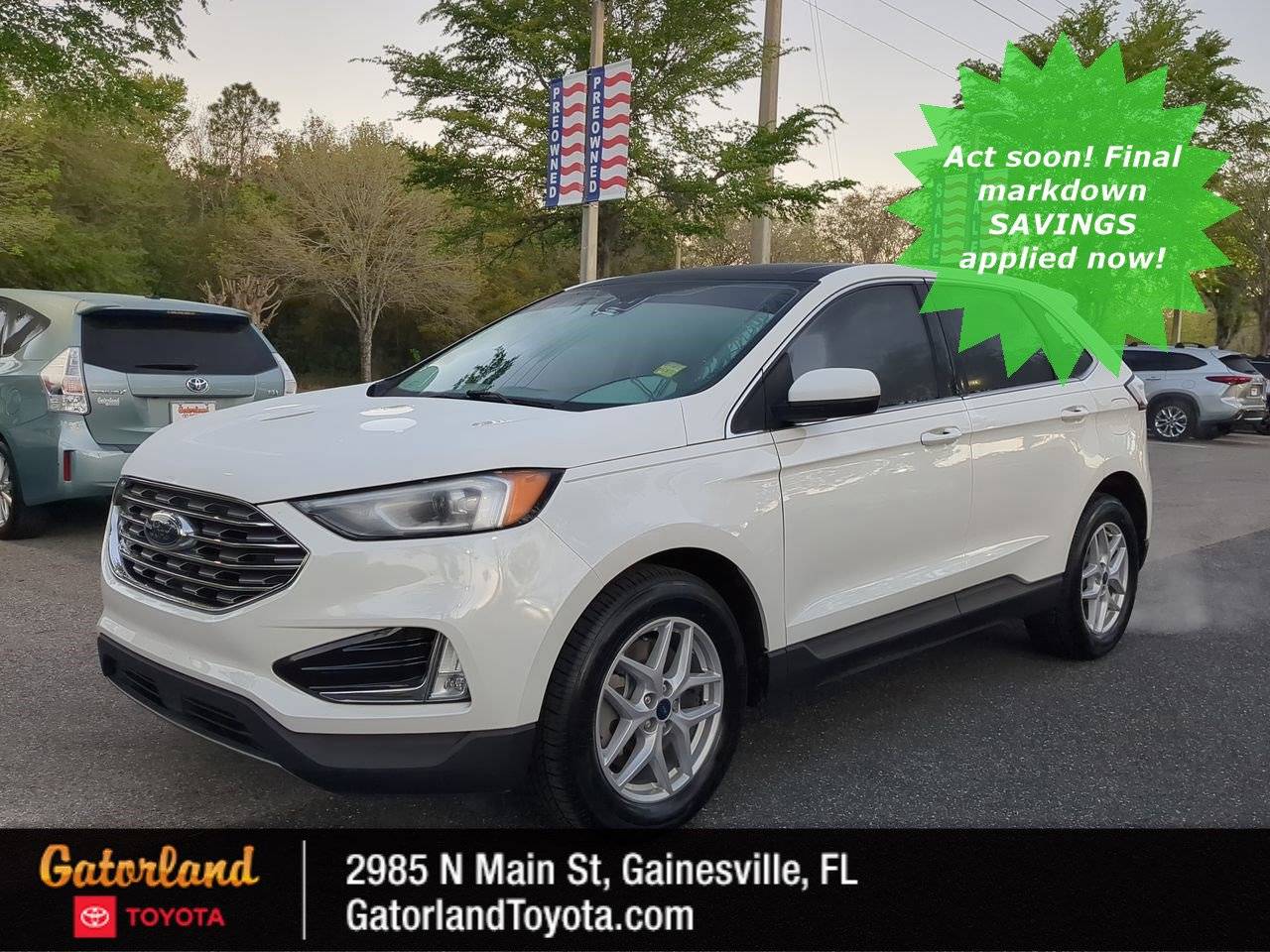 2021 Ford Edge SEL — SUV — 68,313 mi — Gainesville, FL