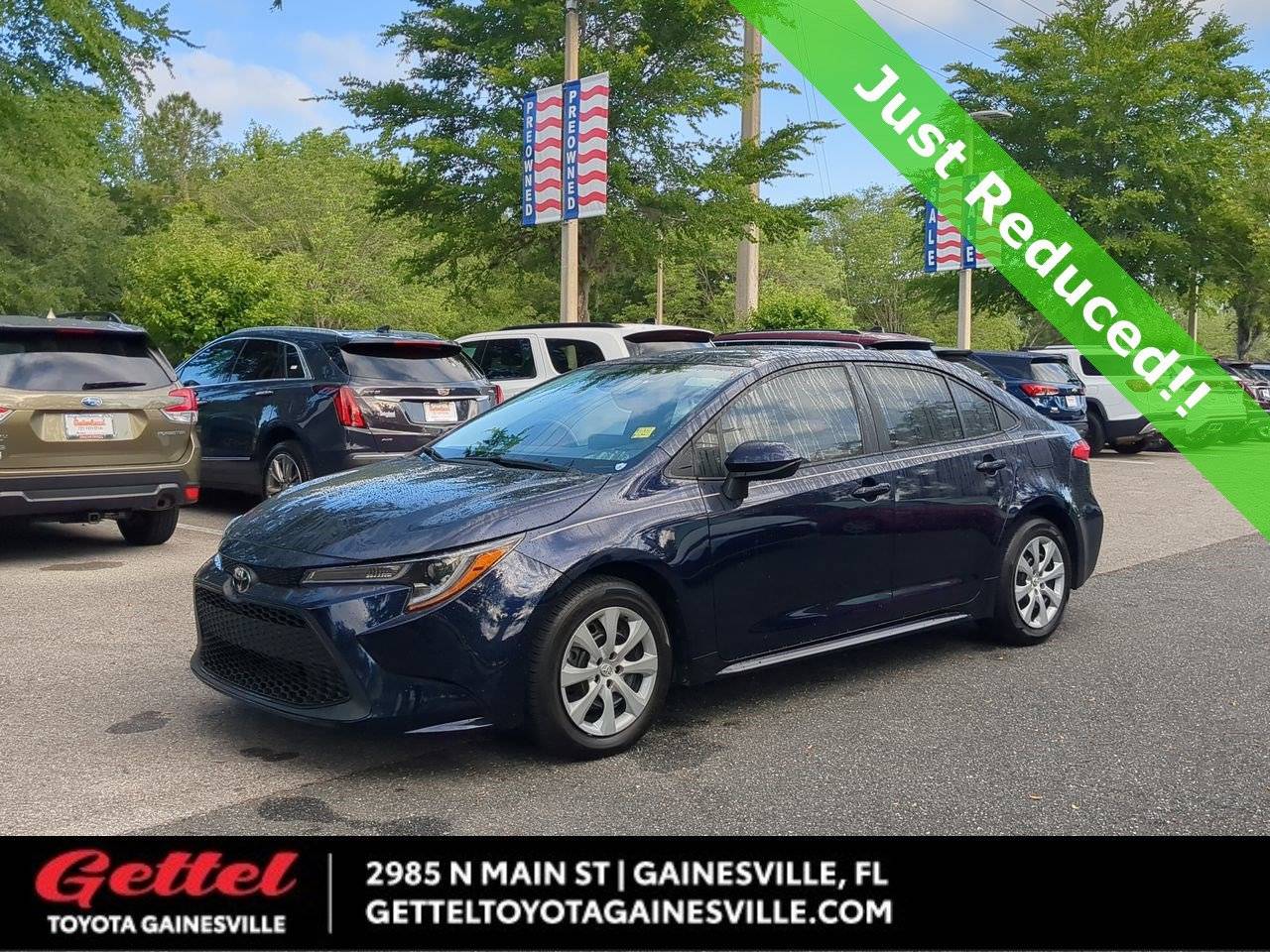 2022 Toyota Corolla LE — Sedan — 25,551 mi — Gainesville, FL