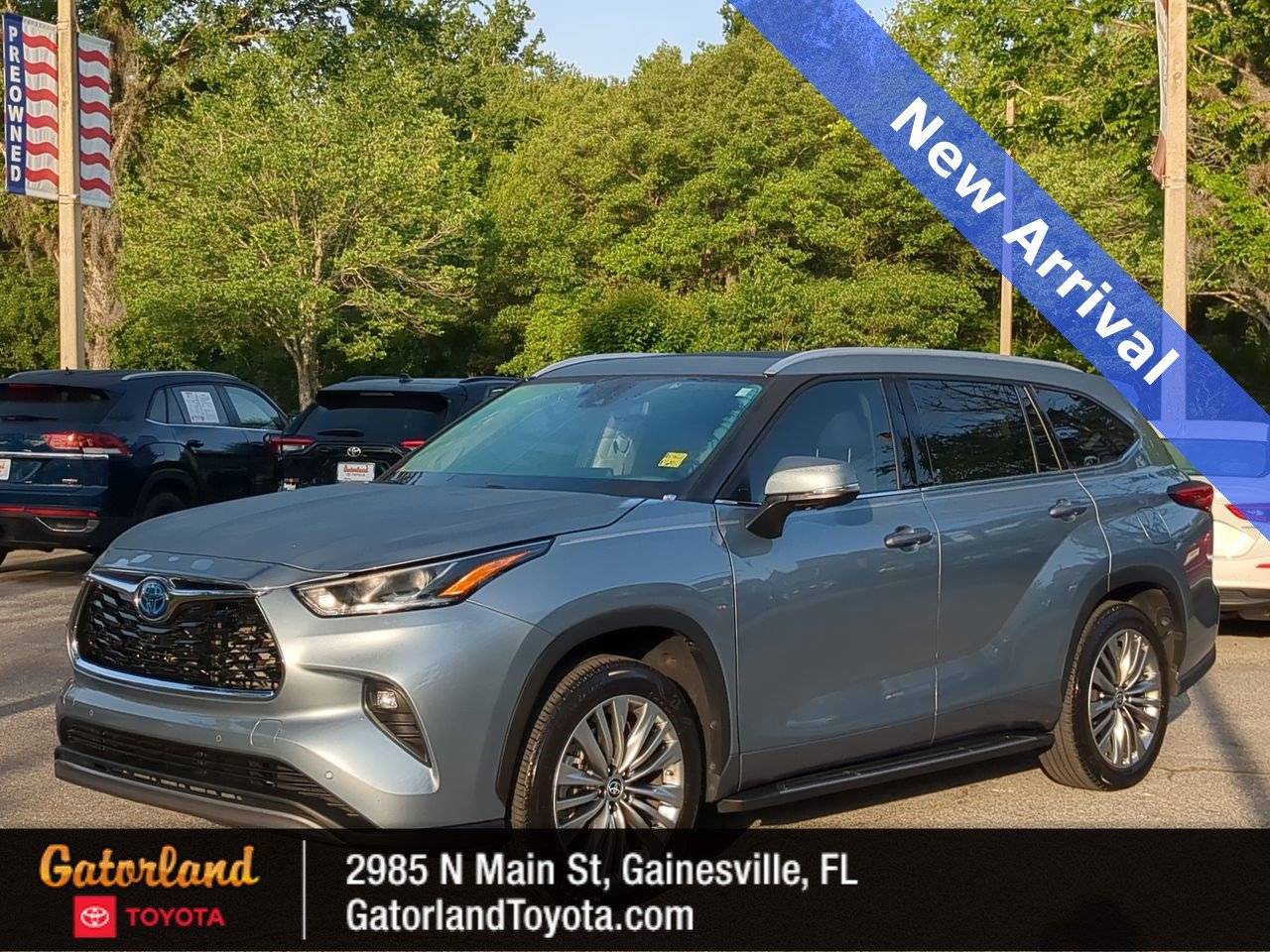 2023 Toyota Highlander Hybrid Platinum — SUV — 7,862 mi — Gainesville, FL