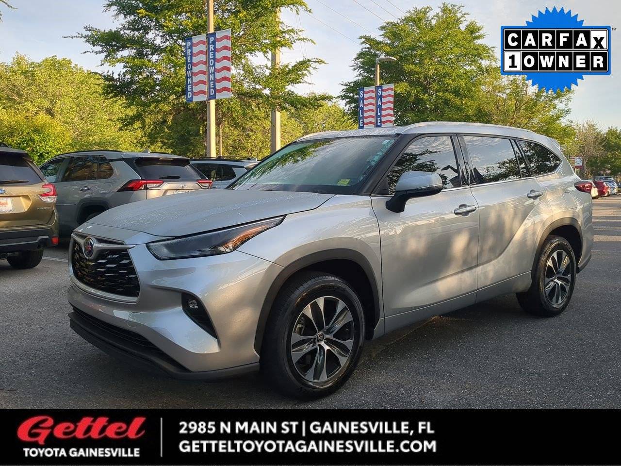 2022 Toyota Highlander Hybrid XLE — SUV — 24,616 mi — Gainesville, FL