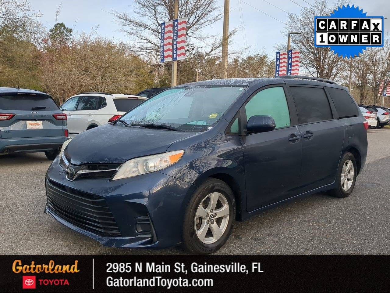 2020 Toyota Sienna LE — Minivan — 52,512 mi — Gainesville, FL
