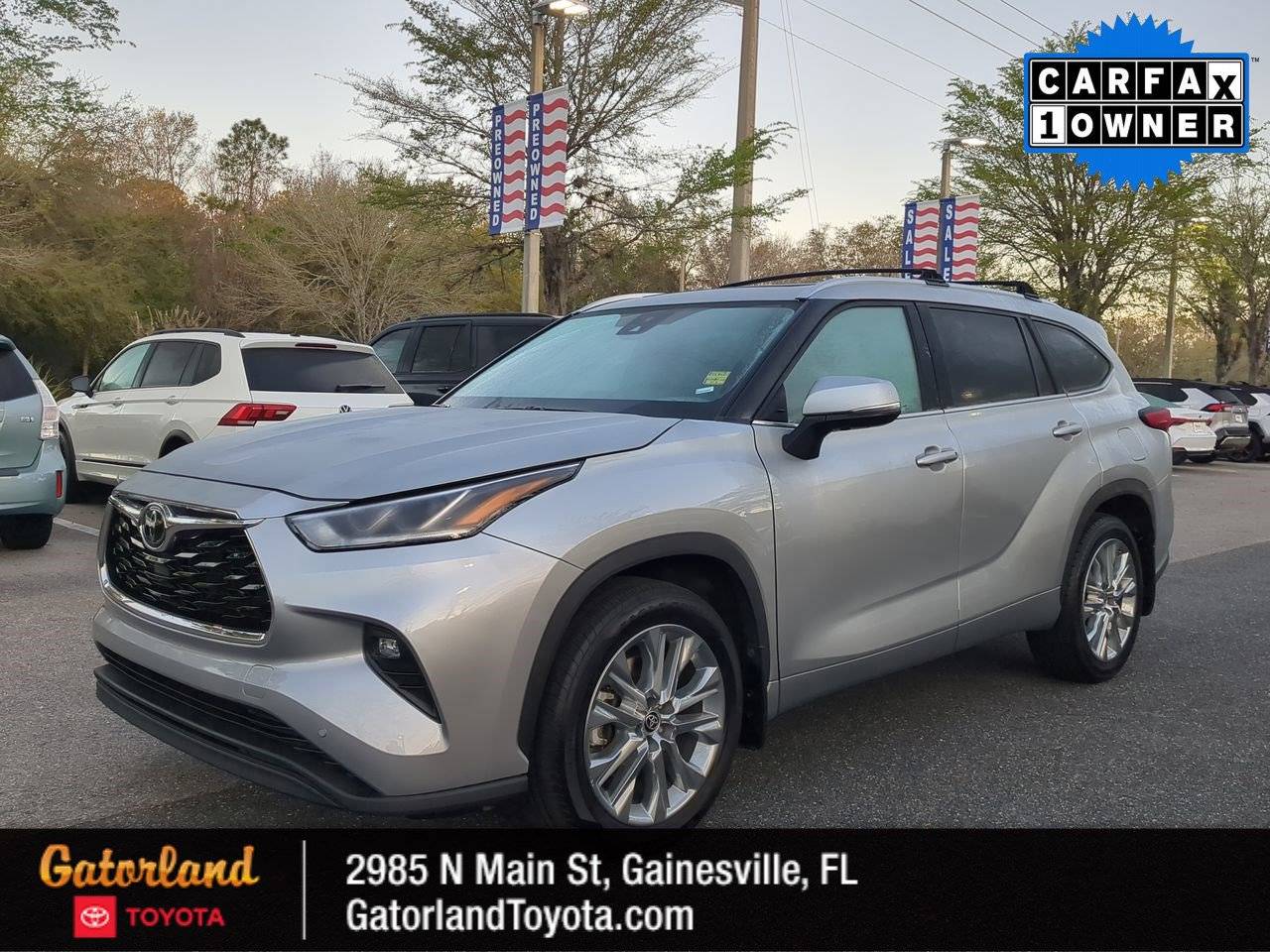 2023 Toyota Highlander Limited — SUV — 50,925 mi — Gainesville, FL