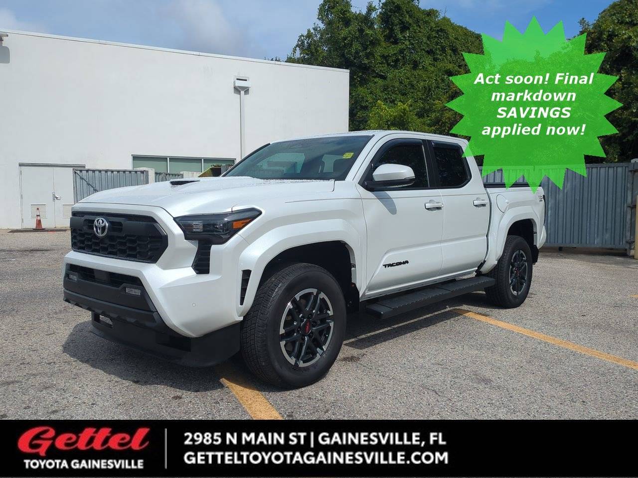 2024 Toyota Tacoma TRD Sport — Pickup Truck — 3,725 mi — Gainesville, FL